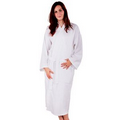 Women's and Men's White Waffle Kimono Robe